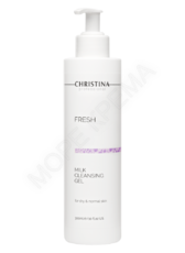 Fresh Milk Cleansing Gel for dry and normal skin – Очищающий гель для сухой и нормальной кожи - МОРЕ КРЕМА официальный магазин косметики CHRISTINA LEVISSIME ARKADIA , Магазин Профессиональной косметики , доставка косметики