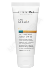 Line Repair Fix Antioxidant Assist SPF50 – Антиоксидантный крем-флюид SPF50 - МОРЕ КРЕМА официальный магазин косметики CHRISTINA LEVISSIME ARKADIA , Магазин Профессиональной косметики , доставка косметики