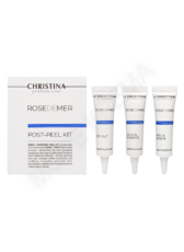 Rose de Mer Post Peel Kit – Набор для постпилингового ухода(Подсушивающая сыворотка Rose de Mer Dry Out, 15 мл / Успокаивающая и увлажняющая сыворотка Rose de Mer Calm & Hydrate, 15 мл / Отшелушивающая и обновляющая крем-маска Rose de Mer Peel & Ren - МОРЕ КРЕМА официальный магазин косметики CHRISTINA LEVISSIME ARKADIA , Магазин Профессиональной косметики , доставка косметики