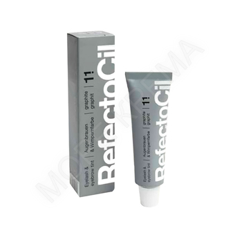 RefectoCil - Краска для бровей (Цвет №1.1, Графит) 15 мл - МОРЕ КРЕМА официальный магазин косметики CHRISTINA LEVISSIME ARKADIA , Магазин Профессиональной косметики , доставка косметики