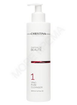 Chateau de Beaute Vino Pure Cleanser – Очищающий гель (шаг 1) - МОРЕ КРЕМА официальный магазин косметики CHRISTINA LEVISSIME ARKADIA , Магазин Профессиональной косметики , доставка косметики