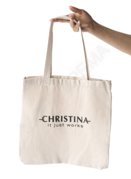 Christina Shopper Bag Cotton – Сумка-шоппер холщевая Christina - МОРЕ КРЕМА официальный магазин косметики CHRISTINA LEVISSIME ARKADIA , Магазин Профессиональной косметики , доставка косметики