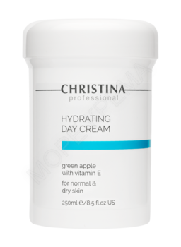 Hydrating Day Cream Green Apple   Vitamin E for normal and dry skin – Увлажняющий дневной крем с витамином Е для нормальной и сухой кожи «Зеленое яблоко» - МОРЕ КРЕМА официальный магазин косметики CHRISTINA LEVISSIME ARKADIA , Магазин Профессиональной косметики , доставка косметики