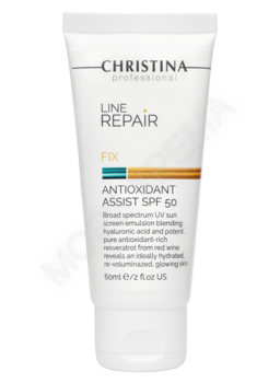 Line Repair Fix Antioxidant Assist SPF50 – Антиоксидантный крем-флюид SPF50 - МОРЕ КРЕМА официальный магазин косметики CHRISTINA LEVISSIME ARKADIA , Магазин Профессиональной косметики , доставка косметики