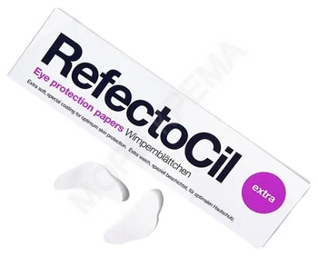 RefectoCil Подушечки бумажные для ресниц Extra, 80 шт - МОРЕ КРЕМА официальный магазин косметики CHRISTINA LEVISSIME ARKADIA , Магазин Профессиональной косметики , доставка косметики