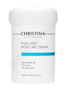 Rose Hips MoistureCream with Carrot Oil for dry and very dry skin – Увлажняющий крем с маслом моркови для сухой и очень сухой кожи «Шиповник» - МОРЕ КРЕМА официальный магазин косметики CHRISTINA LEVISSIME ARKADIA , Магазин Профессиональной косметики , доставка косметики