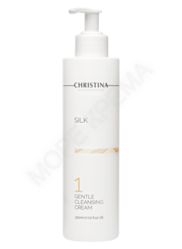 Silk Gentle Cleansing Cream – Мягкий очищающий крем (шаг 1) - МОРЕ КРЕМА официальный магазин косметики CHRISTINA LEVISSIME ARKADIA , Магазин Профессиональной косметики , доставка косметики