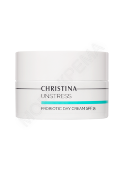 Unstress Probiotic Day Cream SPF 15 – Дневной крем с пробиотическим действием SPF 15 - МОРЕ КРЕМА официальный магазин косметики CHRISTINA LEVISSIME ARKADIA , Магазин Профессиональной косметики , доставка косметики